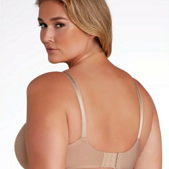 Olga by Warner's No Side Effects Collection Underwire Bra 44C GB0561 New Brown - Picture 2 of 6